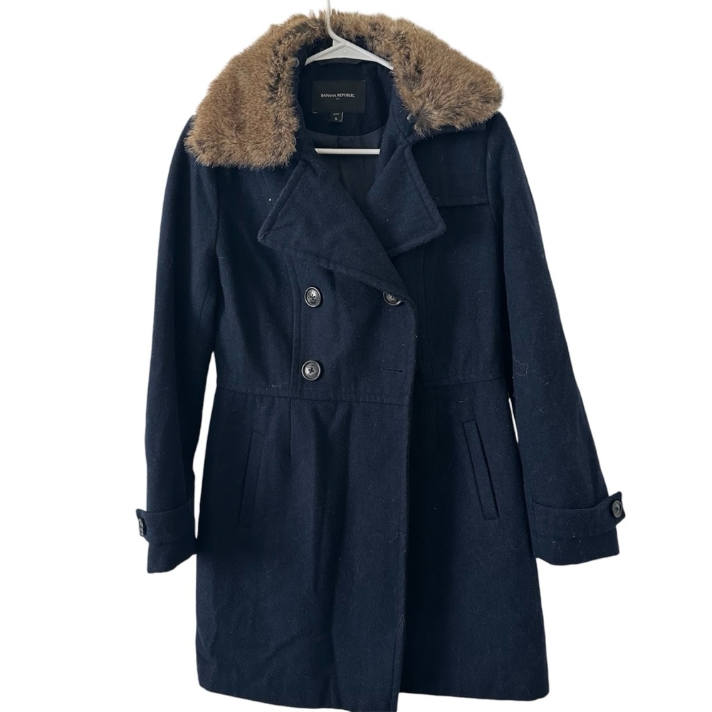 Banana Republic Blue Coat!